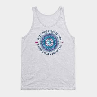 Compass Design Tank Top